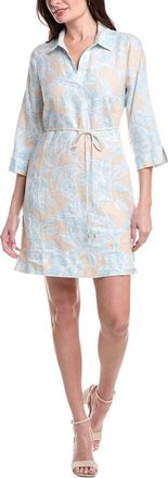 Tommy Bahama Two Palms Paradiso Petal Linen Shirtdress