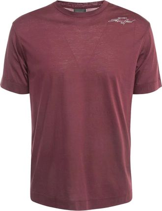 Emporio Armani T-shirt in jersey - Rosso