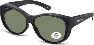 Montana Eyewear FO8 Polarized FO8A Mens Sunglasses Black Size 62
