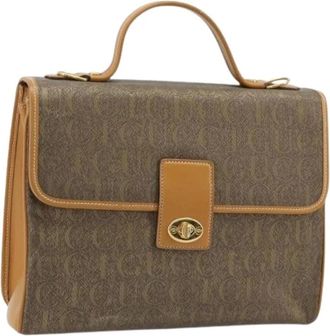 Gucci Pre-owned Handbags, female, Beige, Size: ONE SIZE Pre-owned Vintage Hand Bag