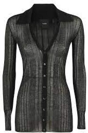 Pinko Cardigans - Dames - Vesten - Zwart - M - Truien & Vesten
