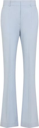 Sportmax Fragola Pants - Dames - Wijde Broeken - Blauw - XS - Broeken