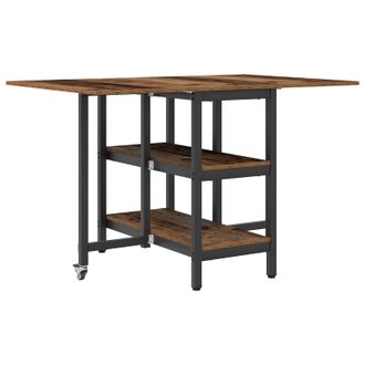 vidaXL Mesa De Comedor 122 X 80 X 76,5 Cm Madera De Ingenier&iacute;a Vidaxl
