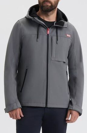 Hunter Kolmen Water Repellent Softshell Utility Jacket in Castle Rock at Nordstrom Rack, Size X-Large