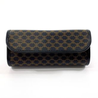 Celine Black Pvc Pouch (Pre-Owned)