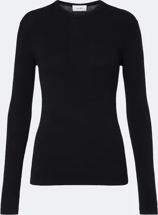 Lisa Yang Top Vivian in cotone e cashmere