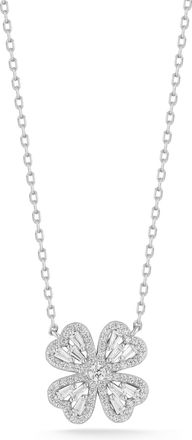 Glaze Jewelry Sterling Silver Clover Necklace