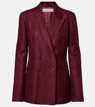 Gabriela Hearst Angela linen twill blazer