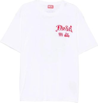 Diesel T-shirt - Heren - T-shirts - Wit - S - Tops