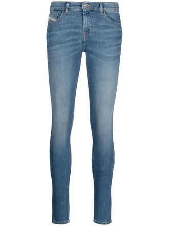 Diesel super-skinny jeans - women - Cotton/Polyester/Spandex/Elastane - 30/32 - Blue