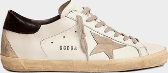 Golden Goose Men & apos;s Super-Star Leather Low-Top Sneakers