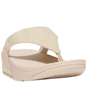 FitFlop Fitflop Lulu Glitz Canvas Toe Post Sandal