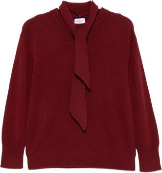 Marella Truien - Dames - Ronde hals truien - Rood - S - Nylon - Truien & Vesten