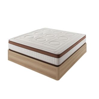 BeZen Pack canap&eacute; madera y colch&oacute;n toscana 135x190