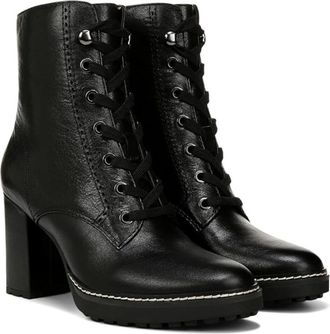 Naturalizer Callie F9811LD003 Boots Womens Black Leather Bootie ZAP597