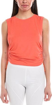 Free People Womens Free People FP Movement Tank Top Flame Stretch Crew Neck RED1391