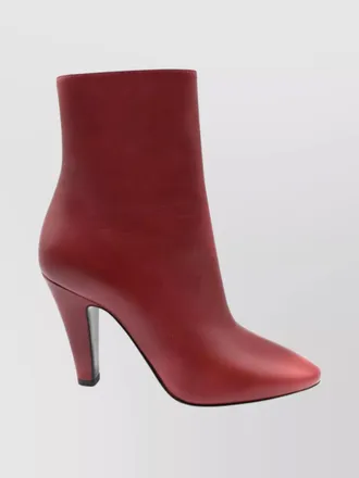 Saint Laurent leather ankle boots