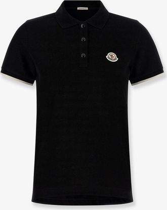 Moncler Cotton polo shirt - MONCLER - gender_Woman