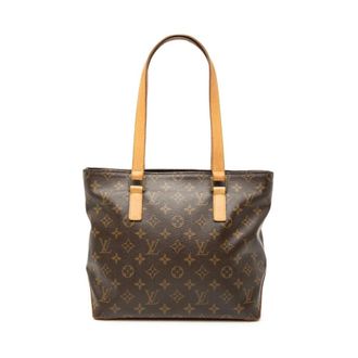 Louis Vuitton Pre-owned Tote Bags, female, Brown, Size: ONE SIZE Pre-owned Printed Coated Canvas Tote