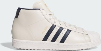 adidas Mens adidas Pro Model Midcut Spikeless Golf Shoes