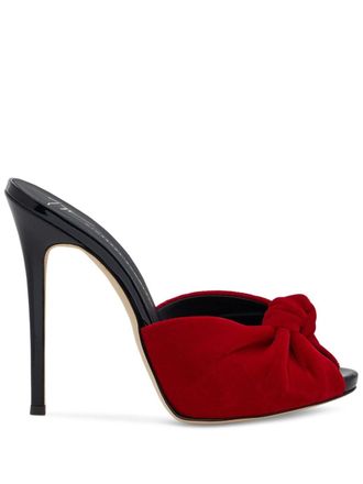 Giuseppe Zanotti Sandali Bridget 120mm - Rosso