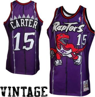 Mitchell & Ness Vince Carter Toronto Raptors 1998/99 Throwback Authentic Jersey - Purple at Nordstrom, Size 44