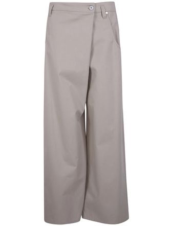 Brunello Cucinelli Wide Leg Asymetrica Pants