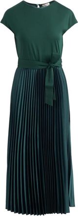 Max Mara Wkdgela Jurk - Dames - Casual kleedjes - Groen - S - Polyester - Kleedjes