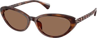 Ralph Lauren RA5338U 614913 Womens Sunglasses Tortoiseshell Size 56