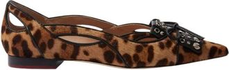 Scarosso Spicy Wild - Dames - Ballerinas - Bruin - 35 EU - Schoenen
