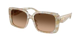 Coach HC8424U CAD54 586874 Womens Sunglasses Brown Size 54