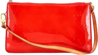 Louis Vuitton Red Monogram Vernis Lexington Pochette (Authentic Pre-Loved)