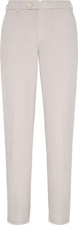 Brunello Cucinelli tapered trousers - Neutrals