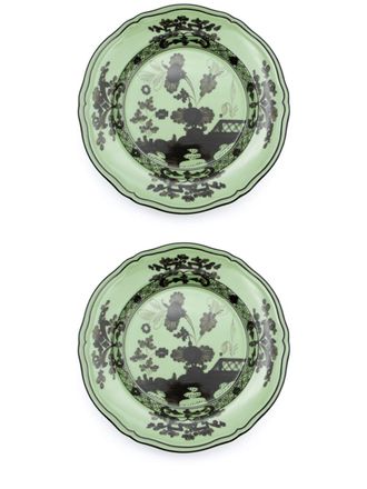 Ginori 1735 Oriente Italiano dinner plate (31cm) - Verde