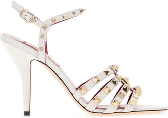 Valentino Garavani White Studded Heels