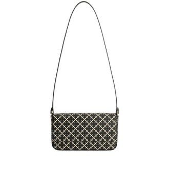 By Malene Birger Black/White Tallie Geometric Shoulder Bag