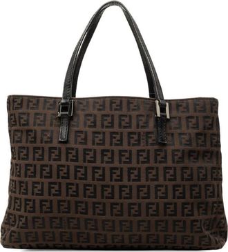 Fendi Pre-owned Fendi Zucchino Canvas Handbag Ladies 9J0P84JJU2I9RKQ7