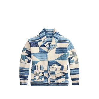 Ralph Lauren Patchwork Shawl Cardigan
