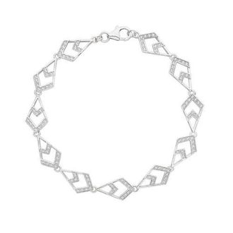Lucy Quartermaine Tie Bracelet in Sterling Silver at Nordstrom