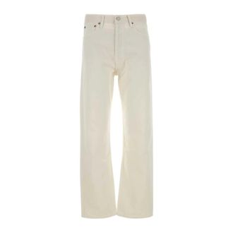 A Gold E Straight Jeans, female, White, Size: W29 Straight Jeans