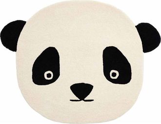 OYOY Panda Rug in White at Nordstrom, Size 3Ft 0In X 4Ft 0In