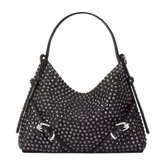 Givenchy Shoulder Bags, female, Black, Size: ONE SIZE Nano Voyou Bag