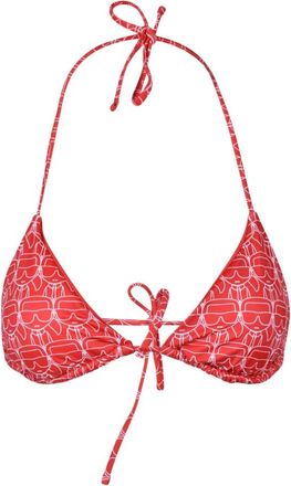 Karl Lagerfeld sea bra - Dames - Bikinis - Rood - XS - Polyester - Badmode