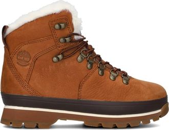 Timberland Euro Hiker Veterlaarzen - Dames - Winterlaarzen - Bruin - 37 EU - Su&egrave;de - Schoenen