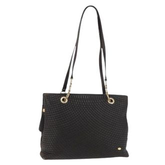 Bally Pre-owned Shoulder Bags, female, Brown, Size: ONE SIZE Pre-owned Leather Tote Bag