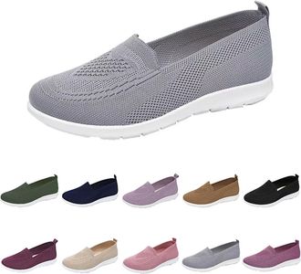 Generic Slip On Trainers, Womens Summer Shoes, Comfortable, Breathable Orthopaedic Sandals, Soft, Lightweight, Walking Shoes, Non-Slip Sports Shoes, Breeze Ca