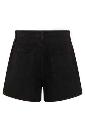 A Gold E Classic Cut Denim Shorts - Black