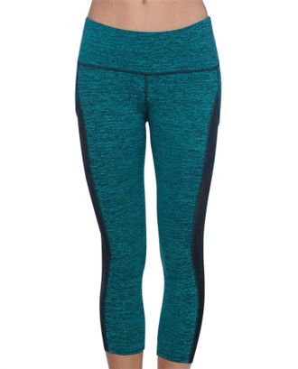 Body Glove Apex Capri Leggings In Mint