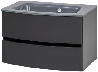 WELLTIME Waschtisch »Kaunas« Breite 80 cm, mit Soft-Close Funktion