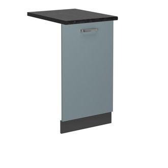 Vicco Tapa Del Lavavajillas R-line, Gris Azulado, 45 Cm, Et Antracita